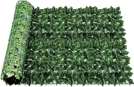 Ivy privacy fence