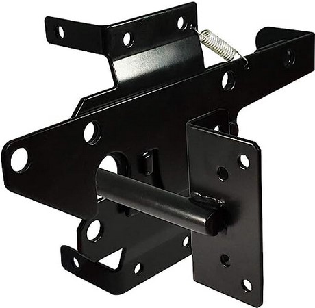 Self-locking gate latch (metal)