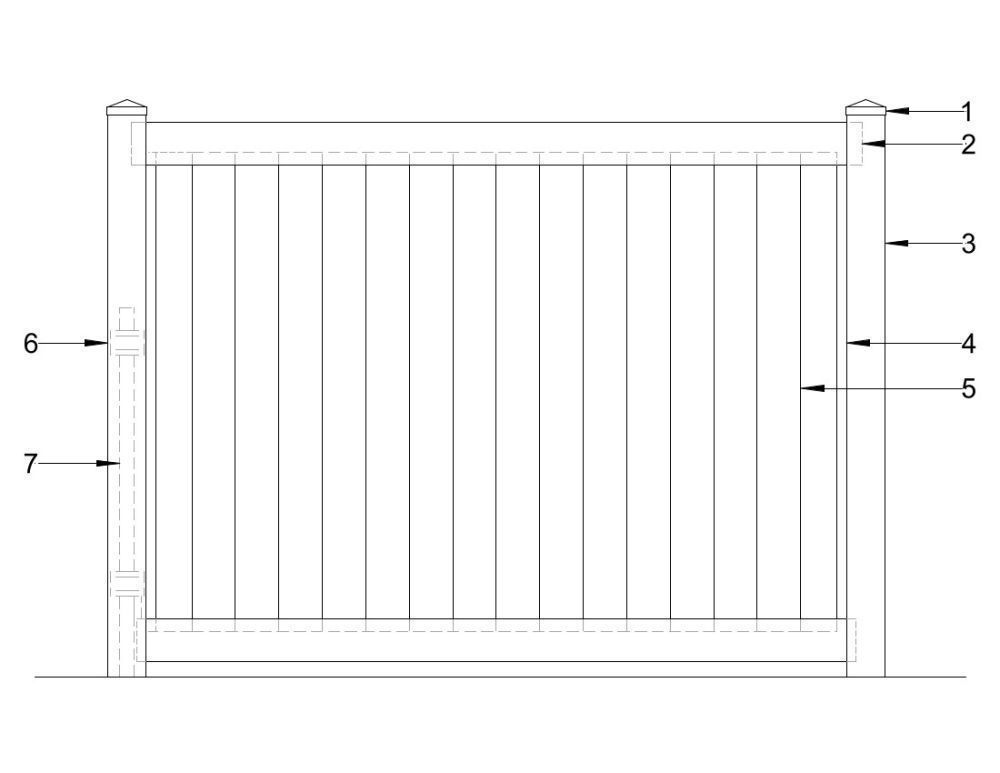 The Complete Guide to Vinyl Privacy Fence Parts