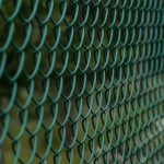 What Color Green Is Chain Link Fence?